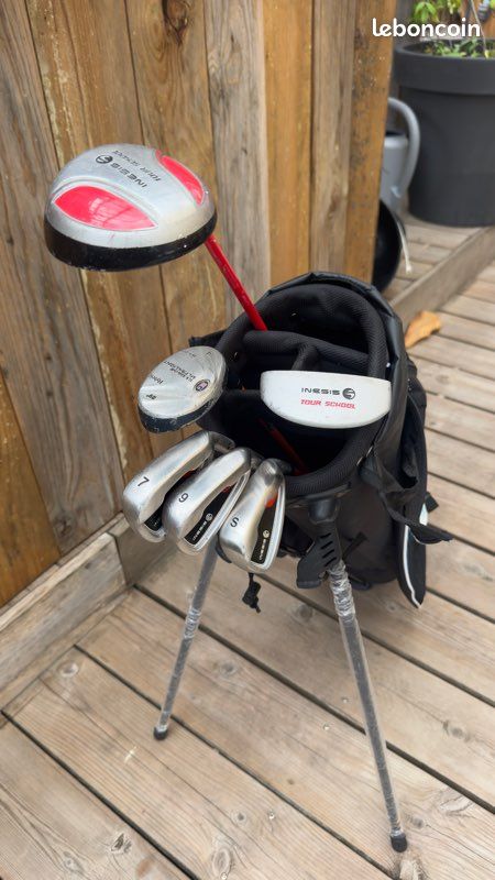 Série golf junior 8-11 ans plus sac (image 1)