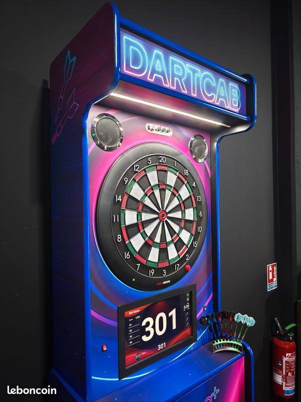 Dartcab - Jeu de fléchettes électronique connecté - Rétro Arcade (image 4)