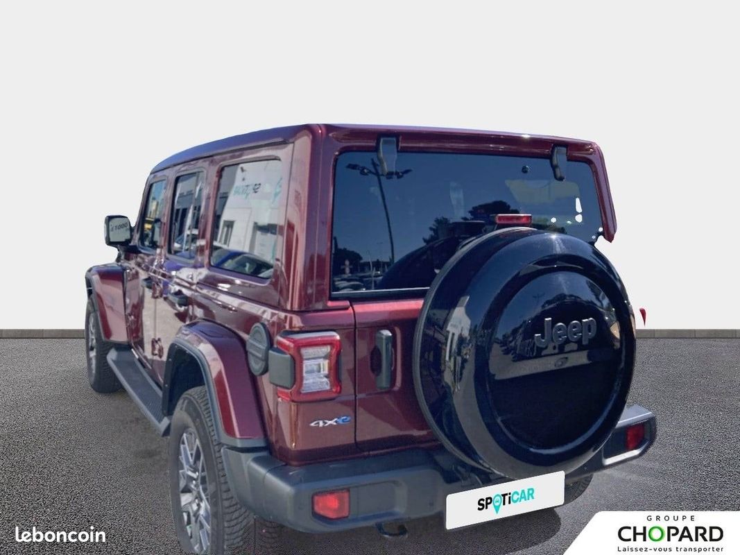 JEEP Wrangler Unlimited 4xe 2.0 l T 380 ch PHEV 4x4 BVA8 Overland (image 7)