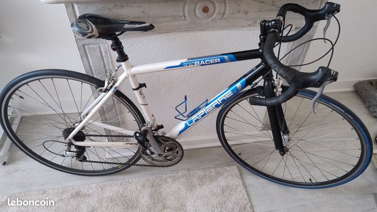 Vélo Course Lapierre Road Racer - Vintage, Shimano Sora, Cadre Alu Jaune 54cm, 21 Vitesses (occasion)