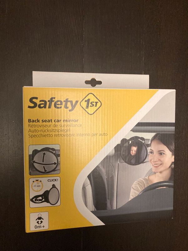 Miroir rétroviseur arrière pour surveiller siège bébé Safety 1st -  Équipement auto