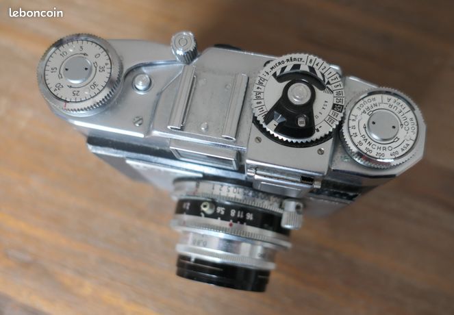 Appareil Photo Ancien Royer Savoy 38 – Objectif Berthiot 50mm F/2.8 – Déclenche – Occasion