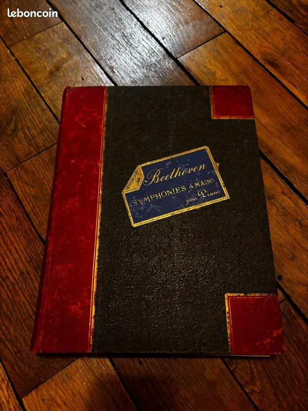 Partitions Beethoven – Symphonien für Pianoforte zu 4 Händen, Band 1 (Collection Litolff, XIXe siècle) (image 1)