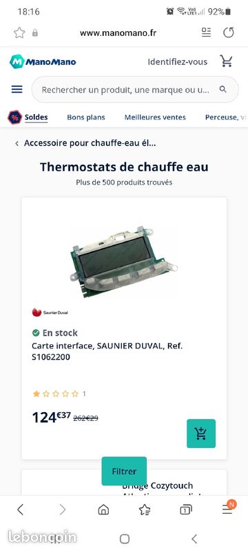 Carte interface saunier duval (image 2)