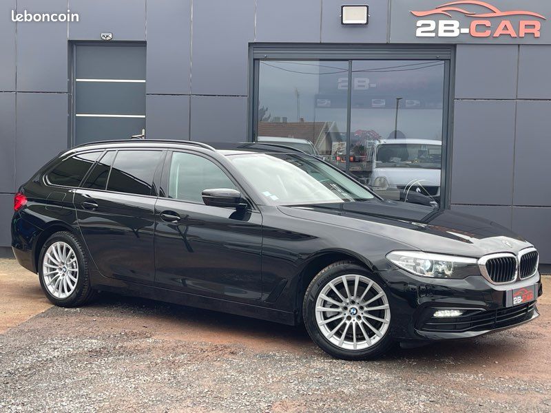 Bmw 520d Série 5 G31 Break 2.0l 190cv X-DRIVE TBE, HISTORIQUE D’ENTRETIEN DISPONIBLE, Attelage électrique, Hayon électrique, Caméra de recul, Sièges électriques chauffants… (image 2)