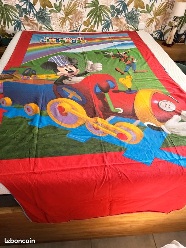 Housse de couette Disney Mickey – Lit enfant 1 personne (image 8)