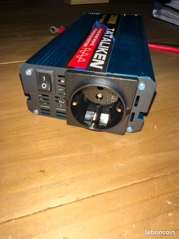 Convertisseur de tension 24V vers 12V DC - 10A pour véhicules poids lo