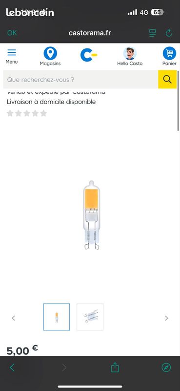 Xin Da Xin Lot De 20 Ampoules LED G9 5 W Blanc Chaud 3000 K 5 W COB LED G9 Remplace Les Ampoules Halogènes De 40 W, Ampoule à économie D'énergie, 400
