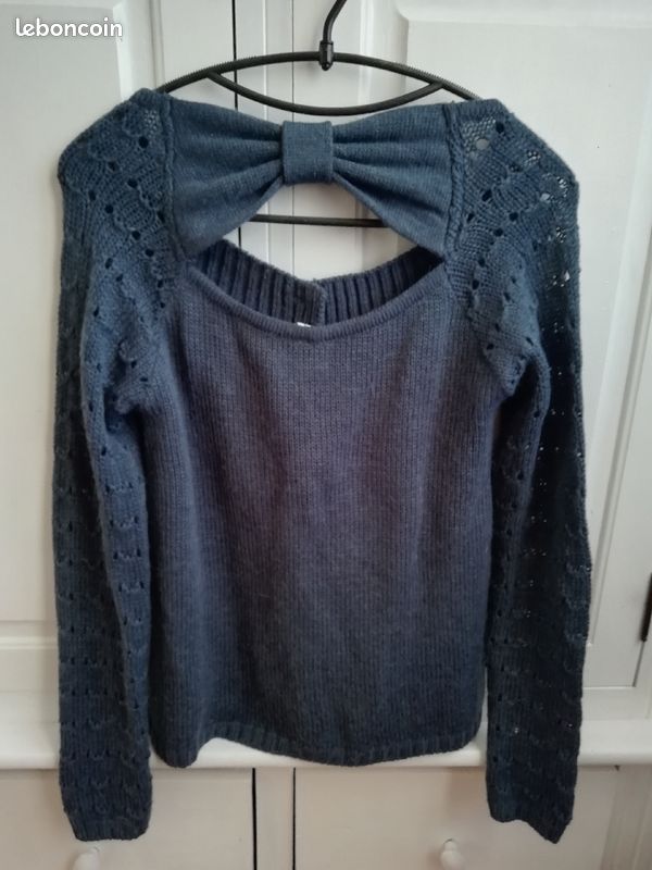 Gilet bleu Bonobo femme 36 (image 2)