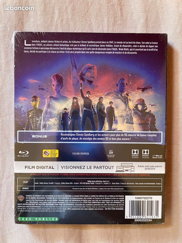 Blu-ray Ready Player One (image 2)
