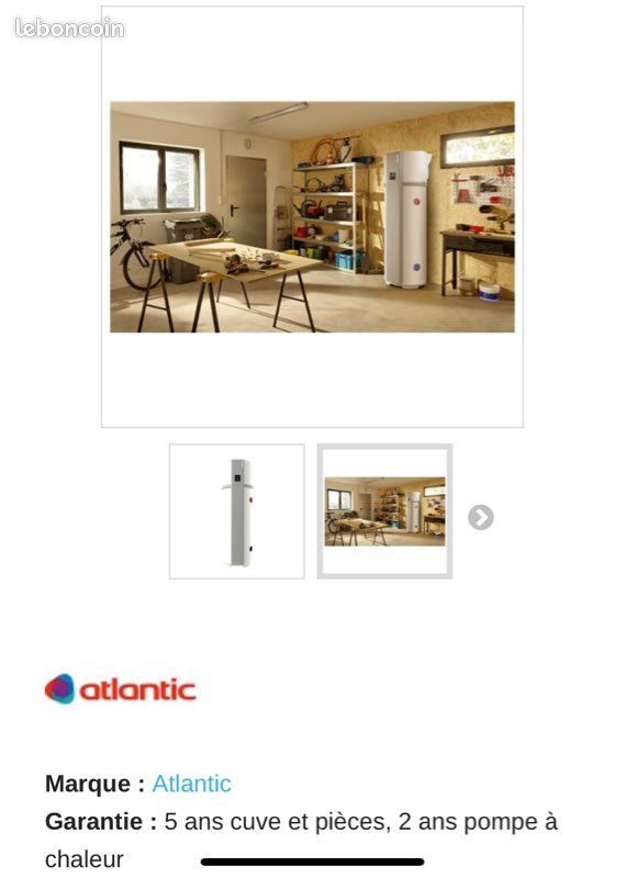 Calypso thermo connecté 250 l sur socle neuf (image 2)