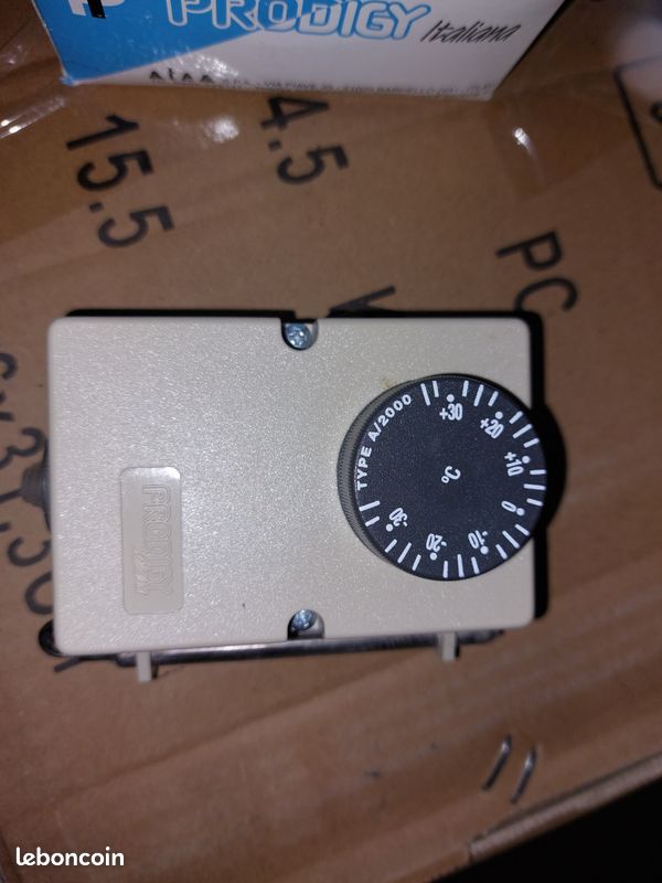 THERMOSTAT MÉCANIQUE PRODIGY A2000 DE -40° à +40° (image 1)