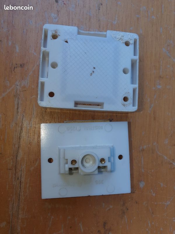 Bouton Poussoir Legrand Mistral Azur – Neuf De Stock, Pour Interrupteur