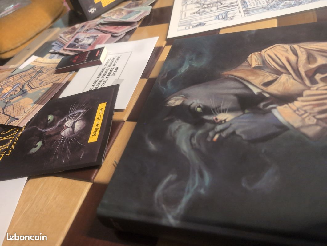 Lot 3 BD đ BLACKSAD : INTĂGRALE SERIGRAPHIE JEU... (image 20)