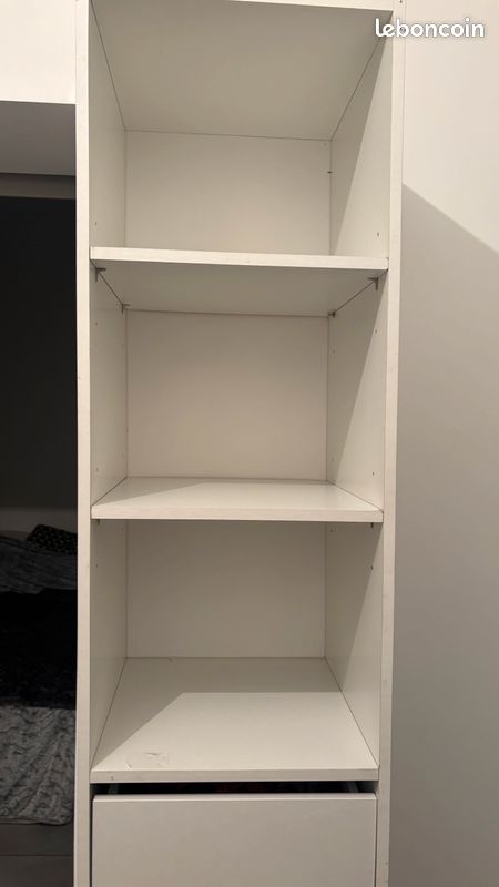 Colonne de dressing blanche IKEA – 200x40x40 cm (image 2)