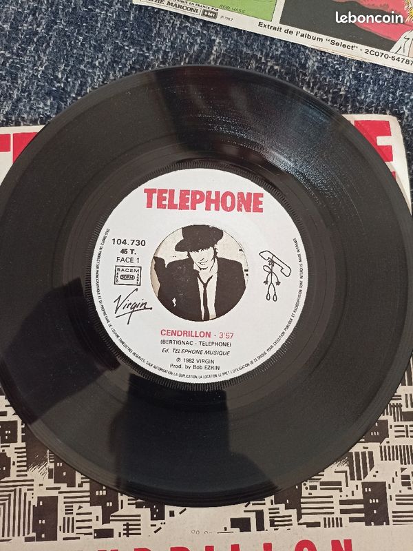 Téléphone cendrillon Vinyle tbe (image 3)