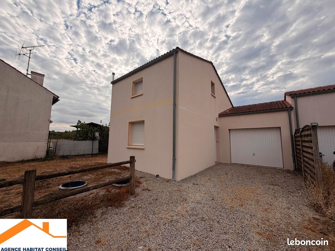 Maison 3 pièces 72 m² · à Les Lucs-sur-Boulogne · 72 m² · 805 €/mois