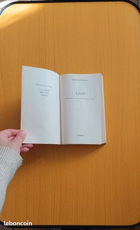 Livre thriller de Karin Slaughter 
Bon état (image 3)