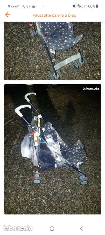 Poucette canne bleu (image 3)