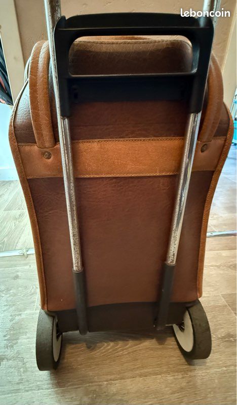 Chariot de course caddie en cuir (image 5)