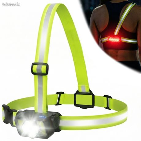Lampe Frontale Running Fenix HL16 noir (450 lumens