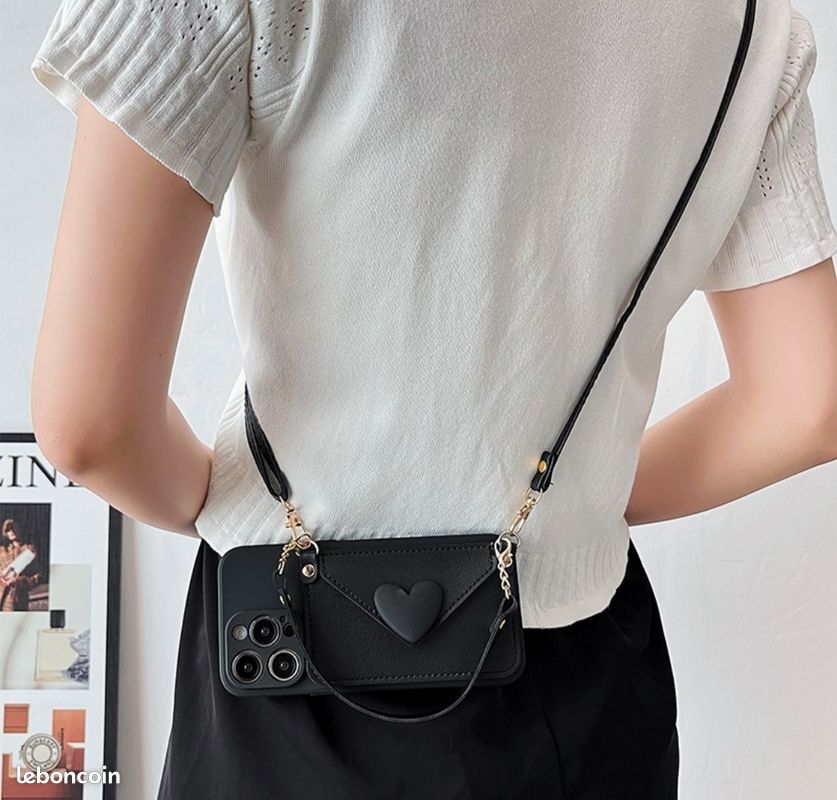Housse/coque De Sac à Main MICHE' Noir Brillant - Occasion - Style Casual