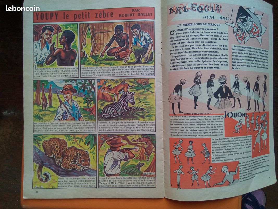 Revue Bernadette du 11 février 1962 prix 2 euros (image 5)