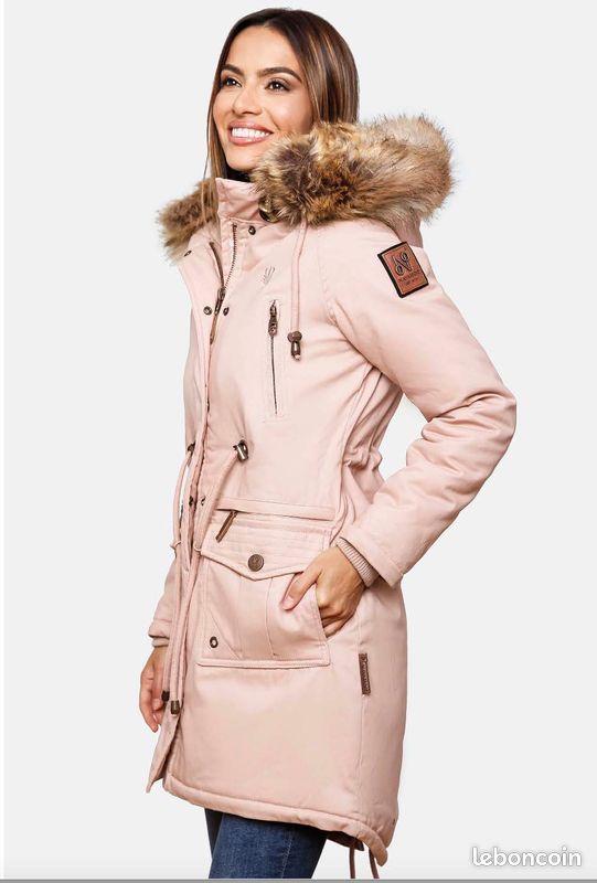 Hiver Manteau Rose Long Navahoo Zalando Manteau Hiver Femme Parka