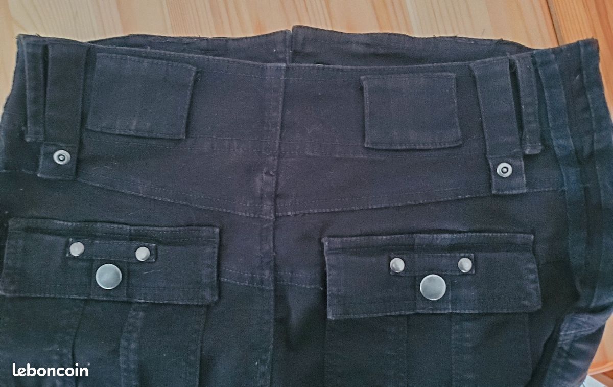 Jupe noire Camaïeu T 36 (image 3)