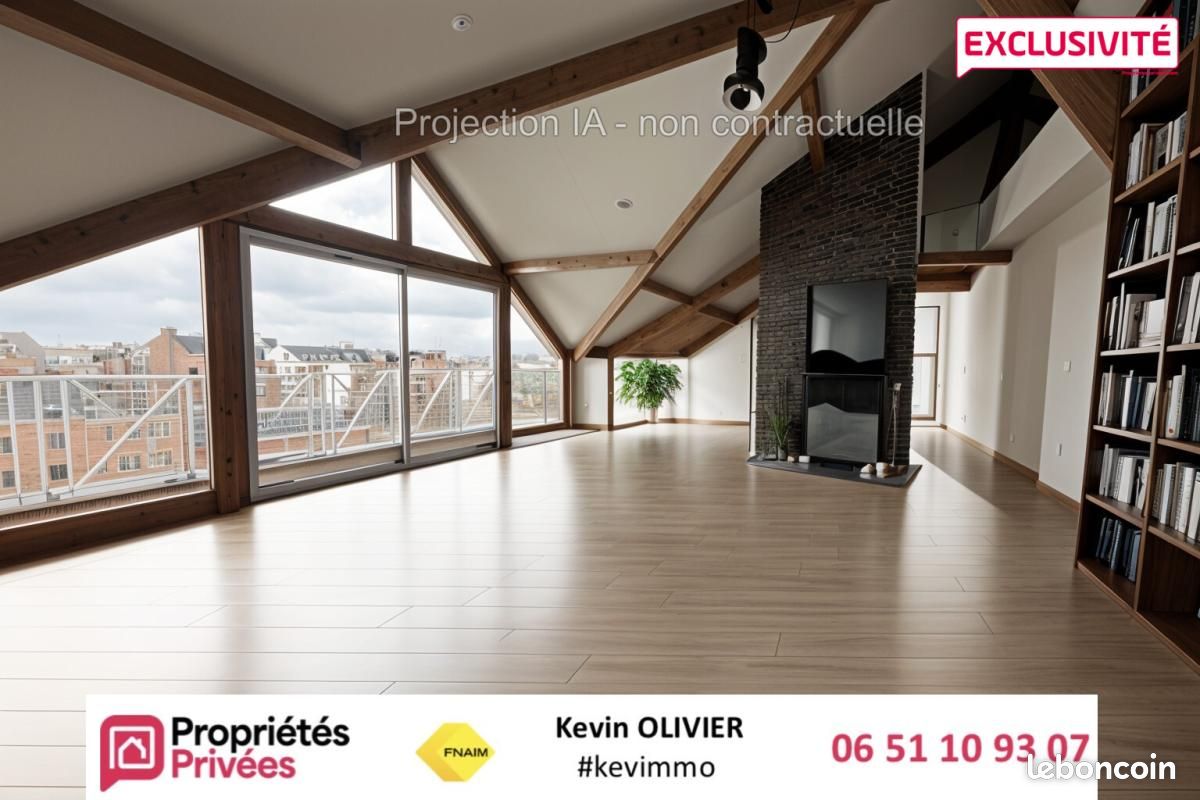 Appartement 5 pièces 120 m² · à Bruay-la-Buissière · 120 m² · 121 990 €