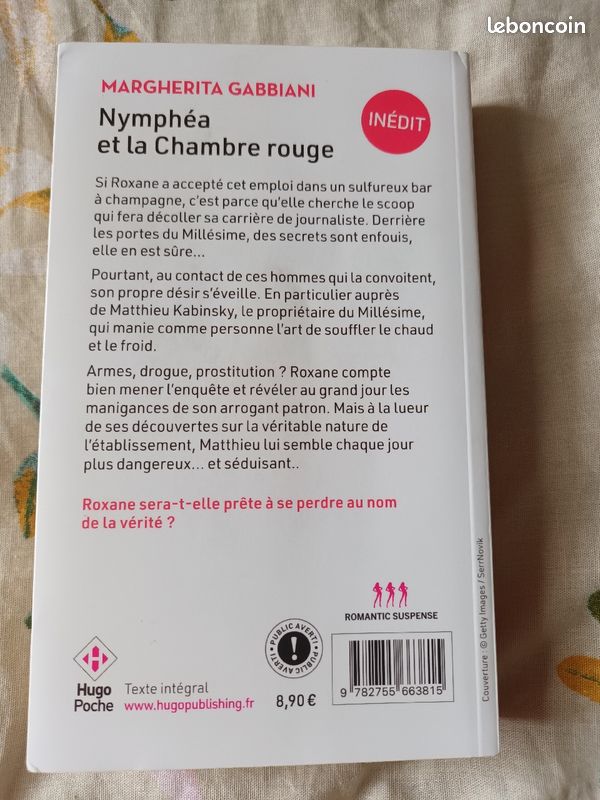 Livre nymphéa et la chambre rouge (image 2)
