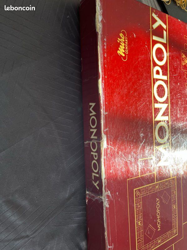 Vintage toy: Monopoly Super De Luxe bordspel uitgegeven door Deska