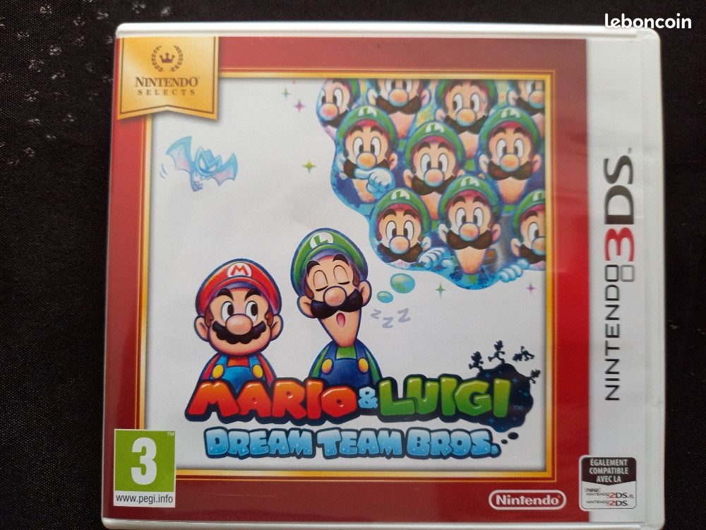 Jeux Mario & Luigi Dream Team Bros Nintendo 2ds / 3ds (image 1)