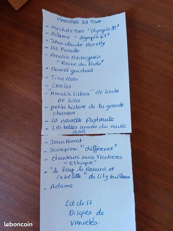 33 tours (image 1)