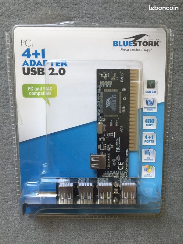 Cartes USB PCI ADAPTER neuves (image 2)
