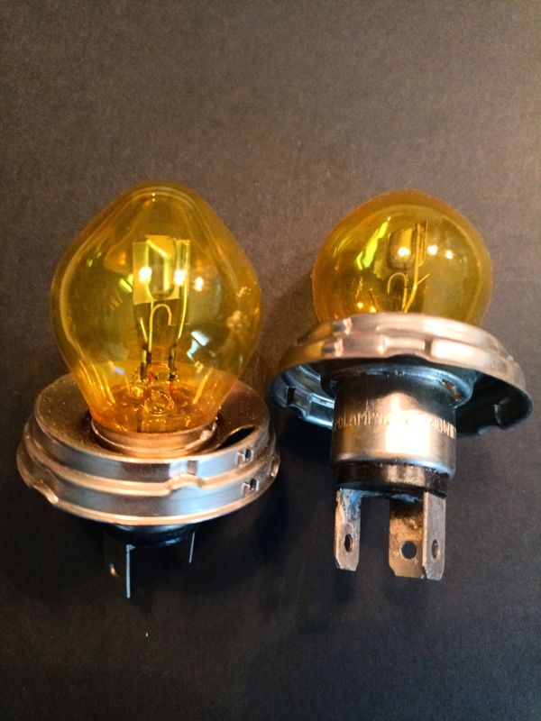 Ampoule H4 jaune 40/45w 12v - Équipement auto