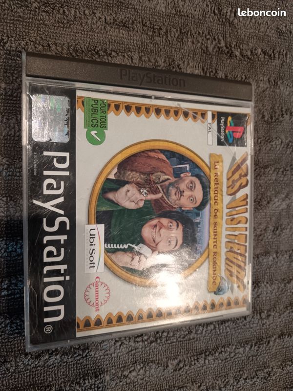 Reprise jeux vidéo PlayStation 1 (PS1) Les Visiteurs La Relique De Sainte Rolande PlayStation 1 (PS1