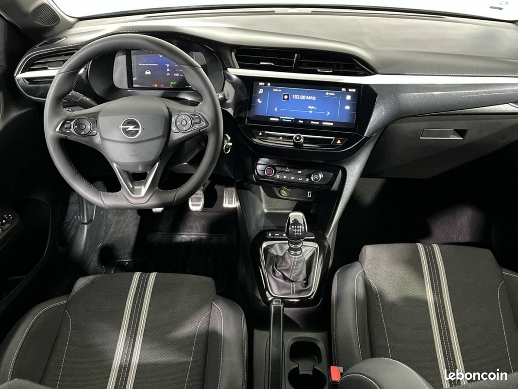 OPEL CORSA 1.2 Turbo 100ch BVM6 GS + FEUX LED + CAMERA DE RECUL (image 4)