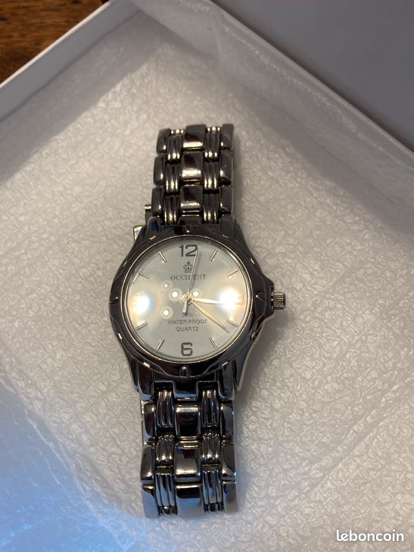 Montre homme OCCIDENT acier water proof 30 m OCCIDENT à quartz (image 1)