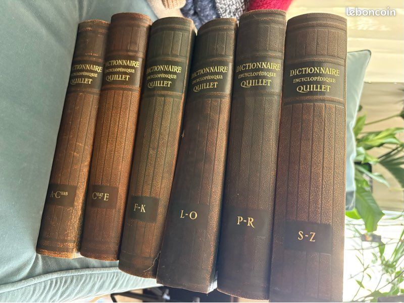 6 Times Dictionnaire encyclopédique Quillet (image 1)