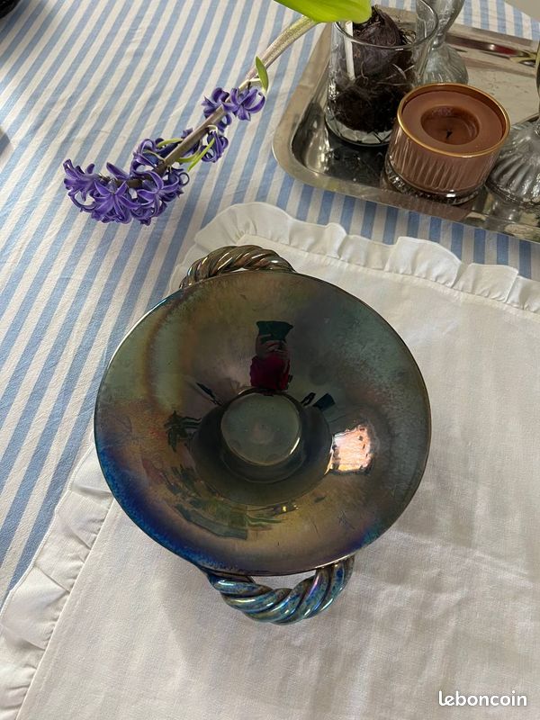 Saladier vintage en céramique émaillée – Emaux de Vichy (image 14)