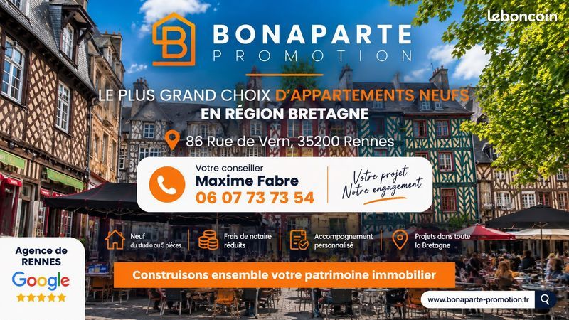 Appartement 3 pièces 77 m² · à Saint-Grégoire · 77 m² · 258 000 €