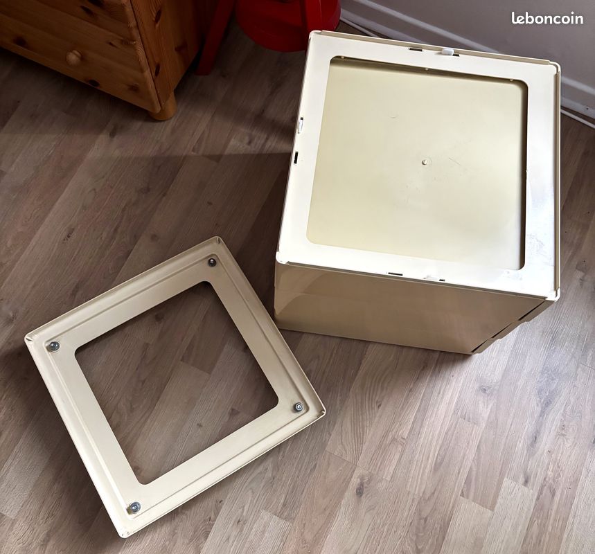 Caisson 3 tiroirs en ABS années 70 - Voir descriptif (image 9)
