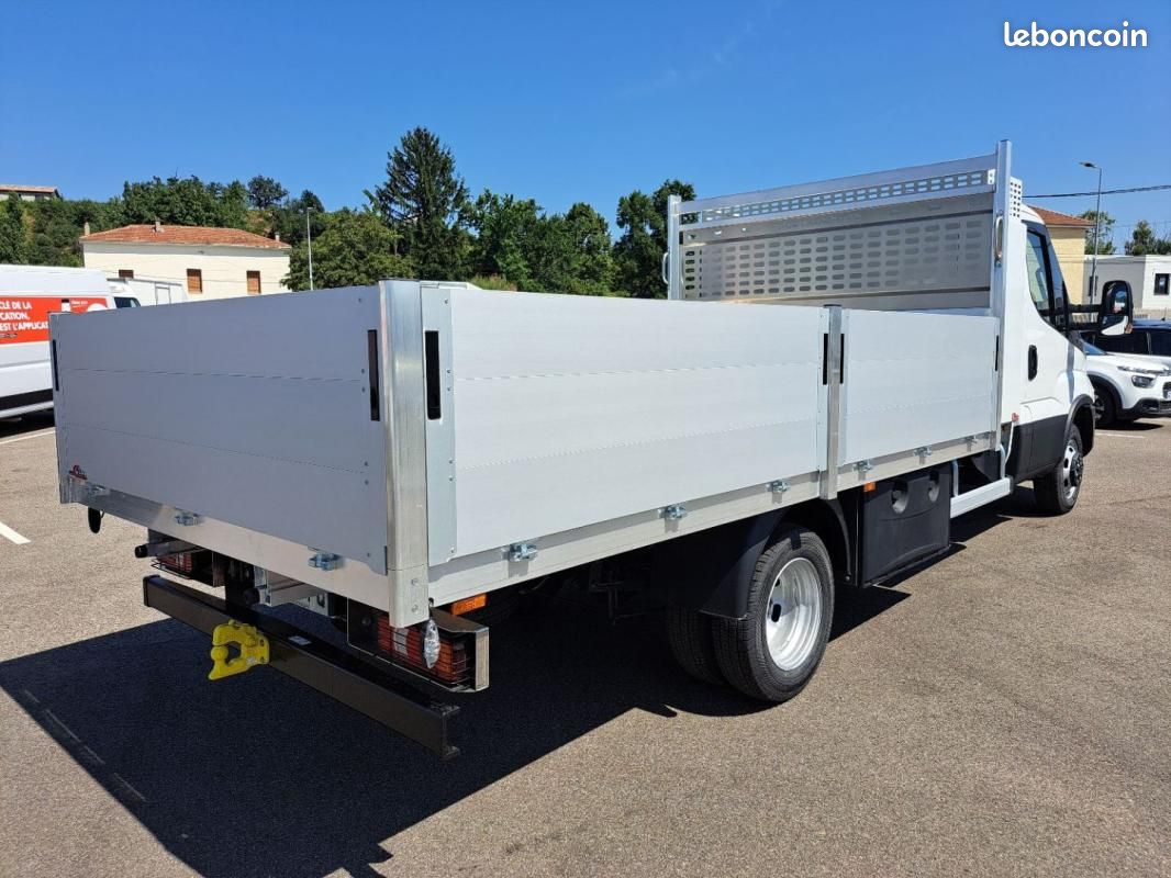 Iveco Daily PLATEAU 35C16 160CV 3L ALUMINIUM 3M80 COFFRE PANIER (image 2)