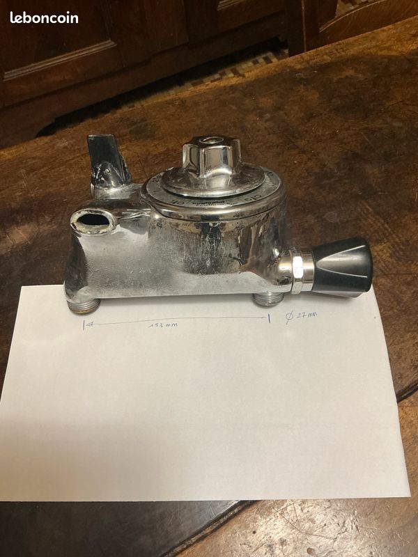 Mitigeur thermostaté bain et douche vintage (image 2)