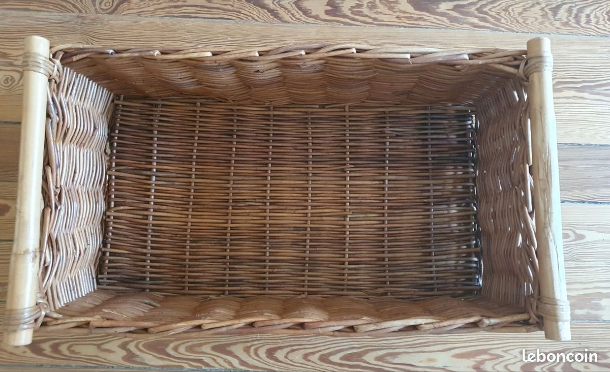 Grand panier en osier IKEA (image 4)