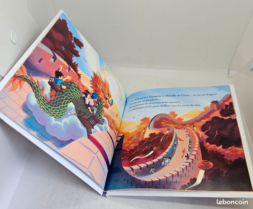 "Les dragons de la muraille de Chine".
ISBN : 978.2.38051.139.0 (image 3)