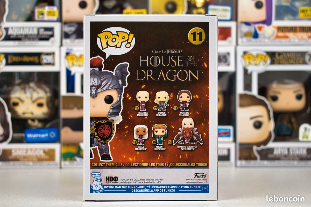 Funko Pop Daemon Targaryen #11 - House Of The Dragon - WonderCon 2025