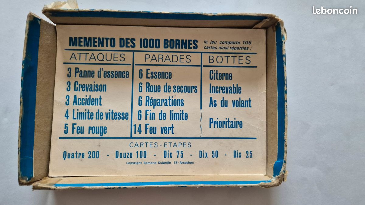Jeu Mille bornes (image 6)