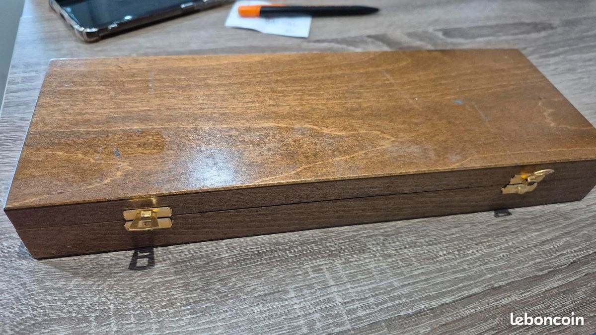 Kit de nettoyage luxe pour calibre 12 boite en bois (image 4)